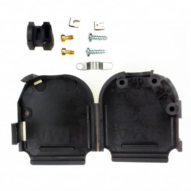 749626-2 TE Connectivity AMP Connectors  Capots de connecteurs D-Sub en forme de D